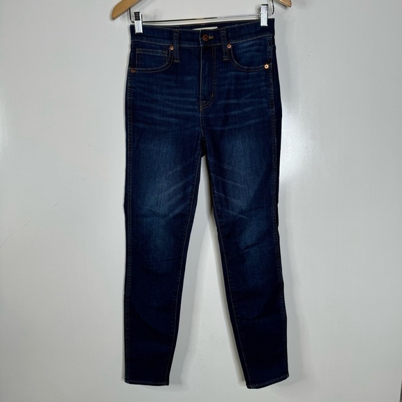 Madewell 10" High-Rise Skinny Jeans in Tarren Wash: THERMOLITE® Edition Size 25 - Picture 3 of 9